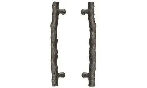 EmtekEmtek Back to Back Twig Bronze Door Pull, 8" Center to Center in 
