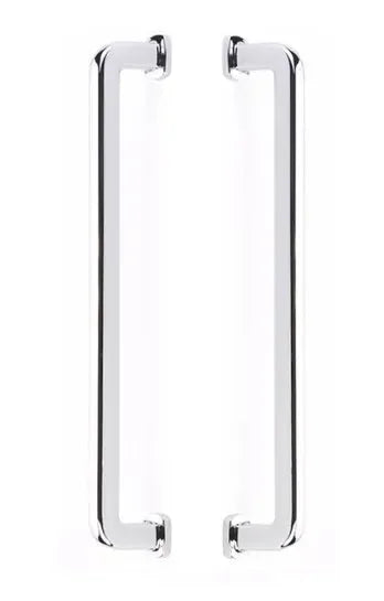 Emtek Back to Back Westridge Appliance Pull Polished Chrome