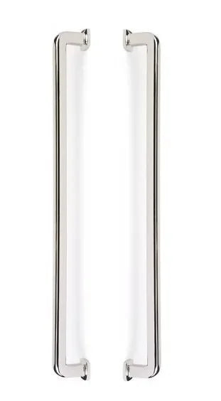 Emtek Back to Back Westridge Appliance Pull Polished Nickel