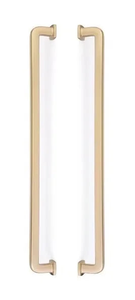 Emtek Back to Back Westridge Appliance Pull Satin Brass