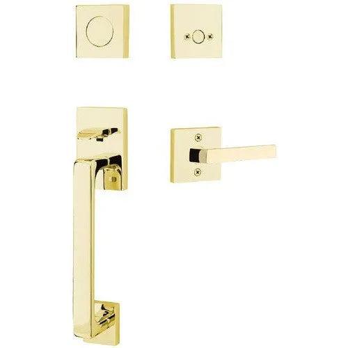 EmtekEmtek Baden Entrance Handleset With Dumont Lever in 