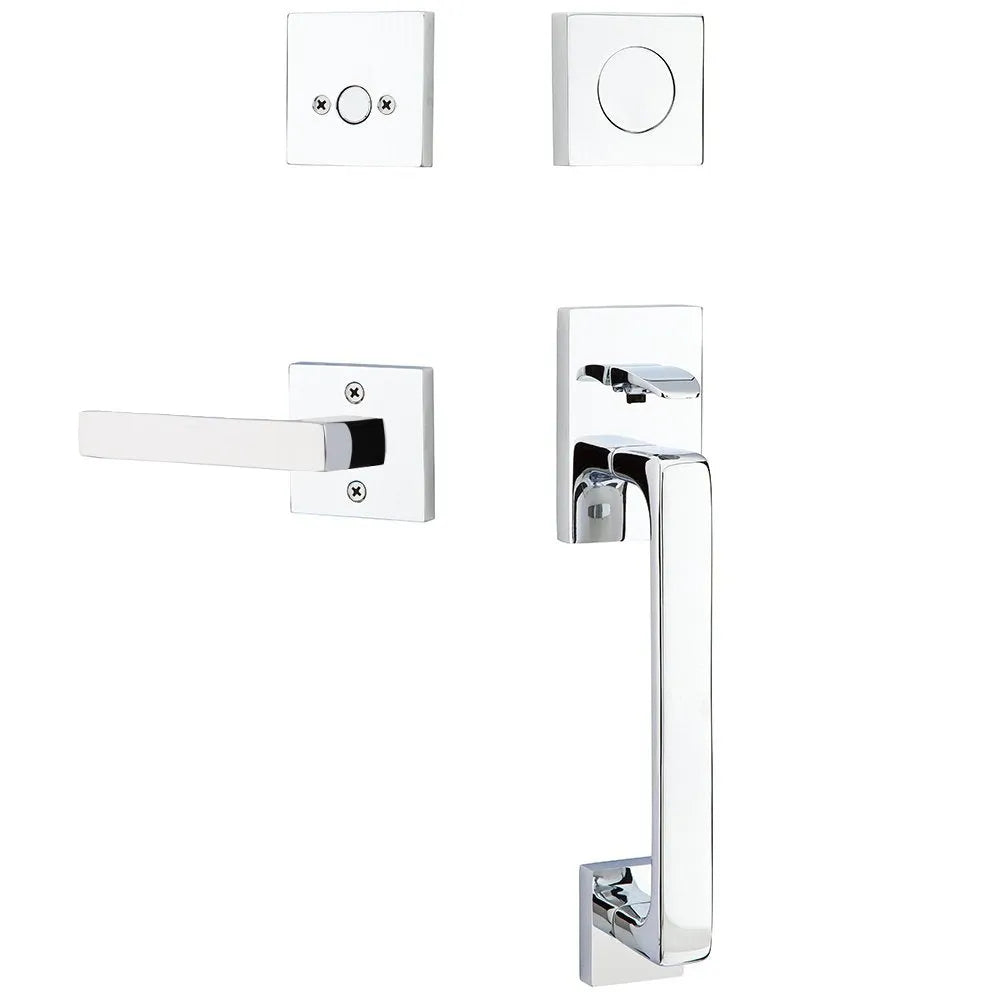 EmtekEmtek Baden Entrance Handleset With Dumont Lever in 
