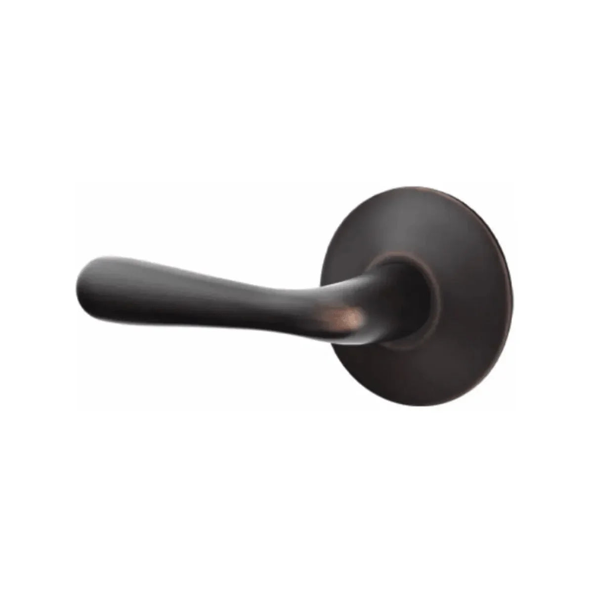 Emtek Basel Lever With Modern Rosette Oil Rubbed Bronze