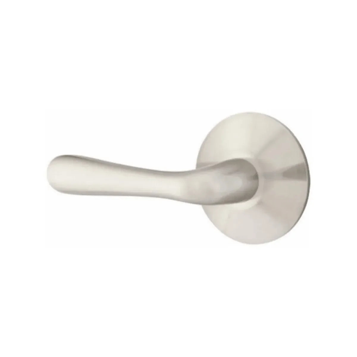 Emtek Basel Lever With Modern Rosette Satin Nickel