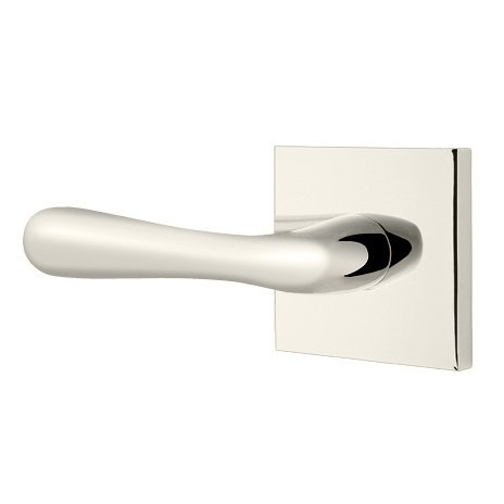 Emtek Basel Lever With Square Rosette in finish