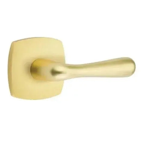 EmtekEmtek Basel Lever With Urban Modern Rosette in 