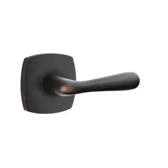 EmtekEmtek Basel Lever With Urban Modern Rosette in 