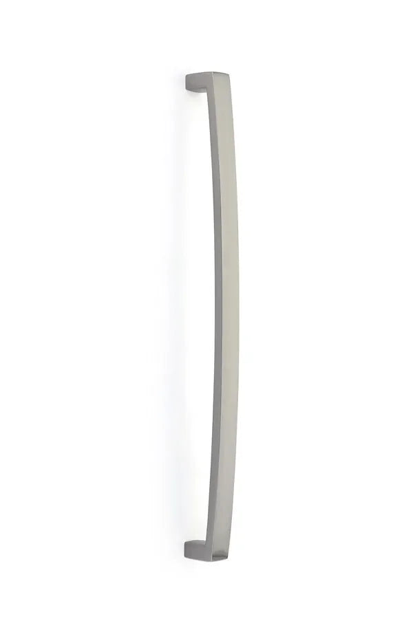 The Emtek Bauhaus Appliance Pull, 18" Center to Center in Satin Nickel finish