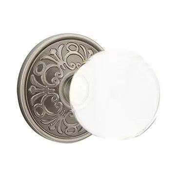 EmtekEmtek Bristol Knob with Lancaster Rosette in 