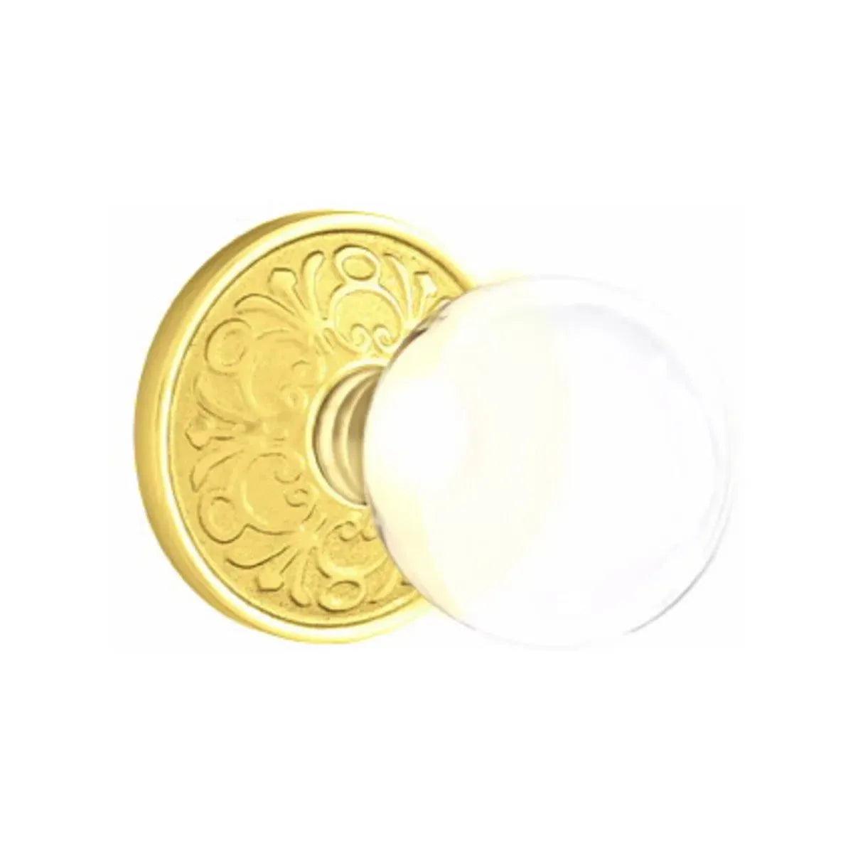 EmtekEmtek Bristol Knob with Lancaster Rosette in 