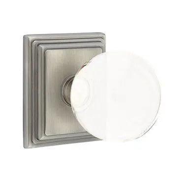 EmtekEmtek Bristol Knob with Wilshire Rosette in 