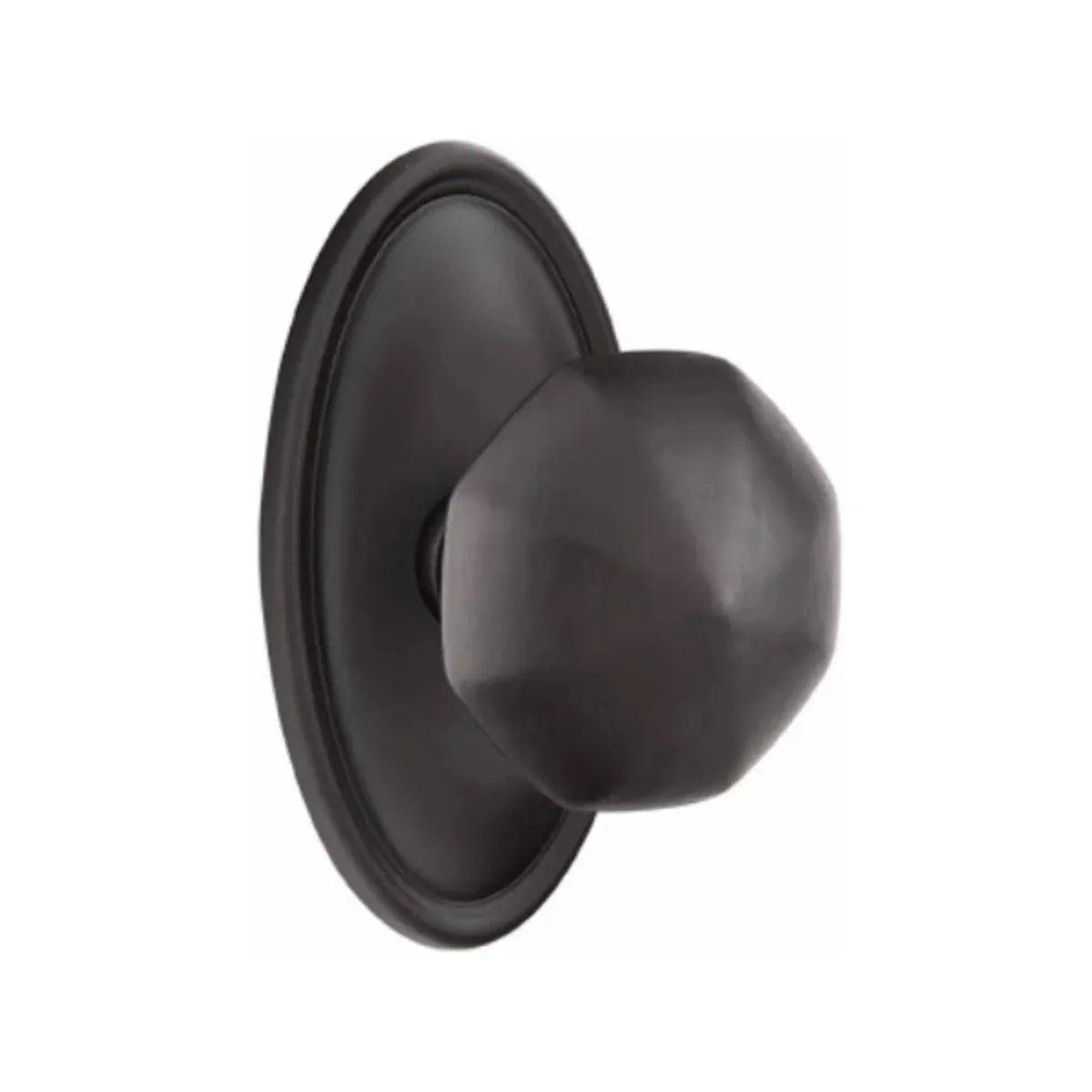 EmtekEmtek Bronze Octagon Knob With #14 Rosette in 