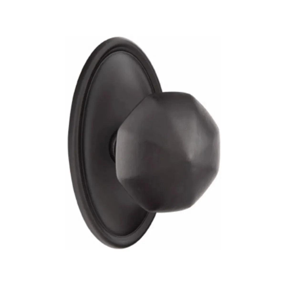 EmtekEmtek Bronze Octagon Knob With #14 Rosette in 