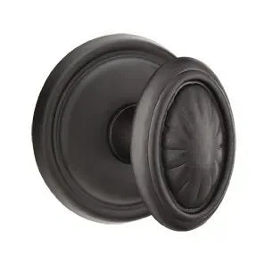 EmtekEmtek Bronze Parma Knob with #12 Rosette in 