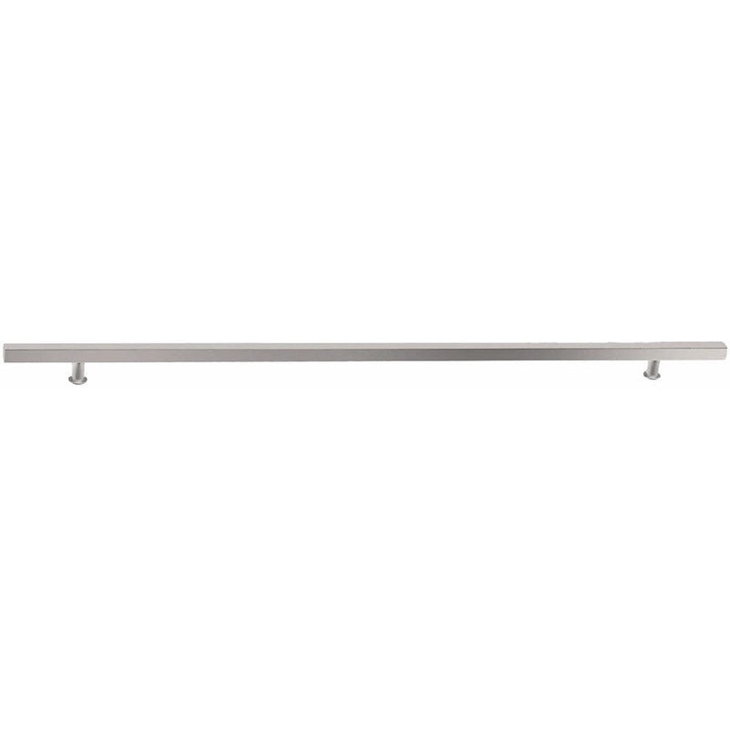 Emtek 24" Square Door Pull in Brushed Stainless Steel finish