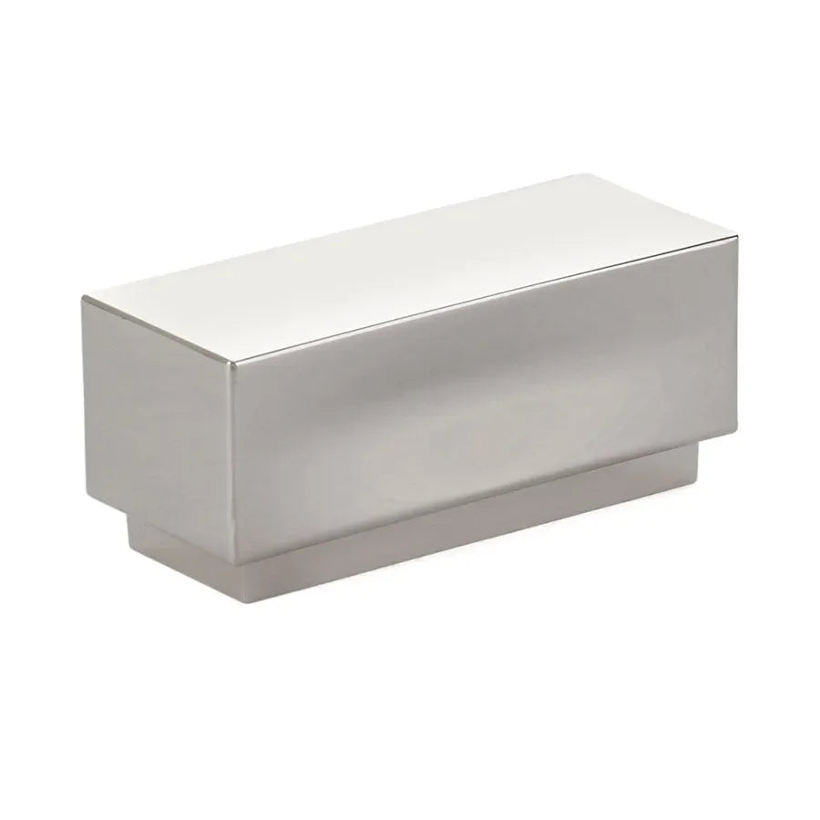 The Emtek Cinder Cabinet Knob, 2 1/4" in Lifetime Polished Nickel finish