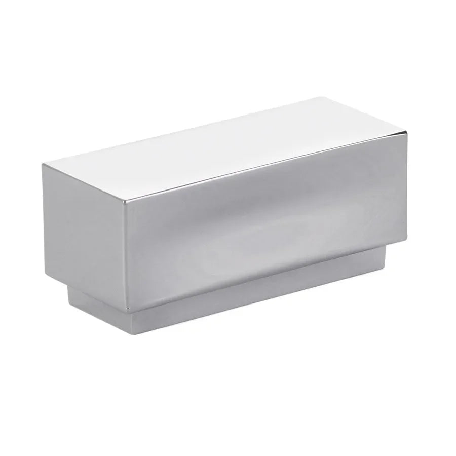 The Emtek Cinder Cabinet Knob, 2 1/4" in Polished Chrome finish