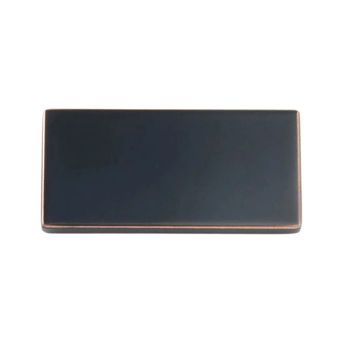 Emtek Clifton Rectangular Cabinet Knob in Oil Rubbed Bronze finish