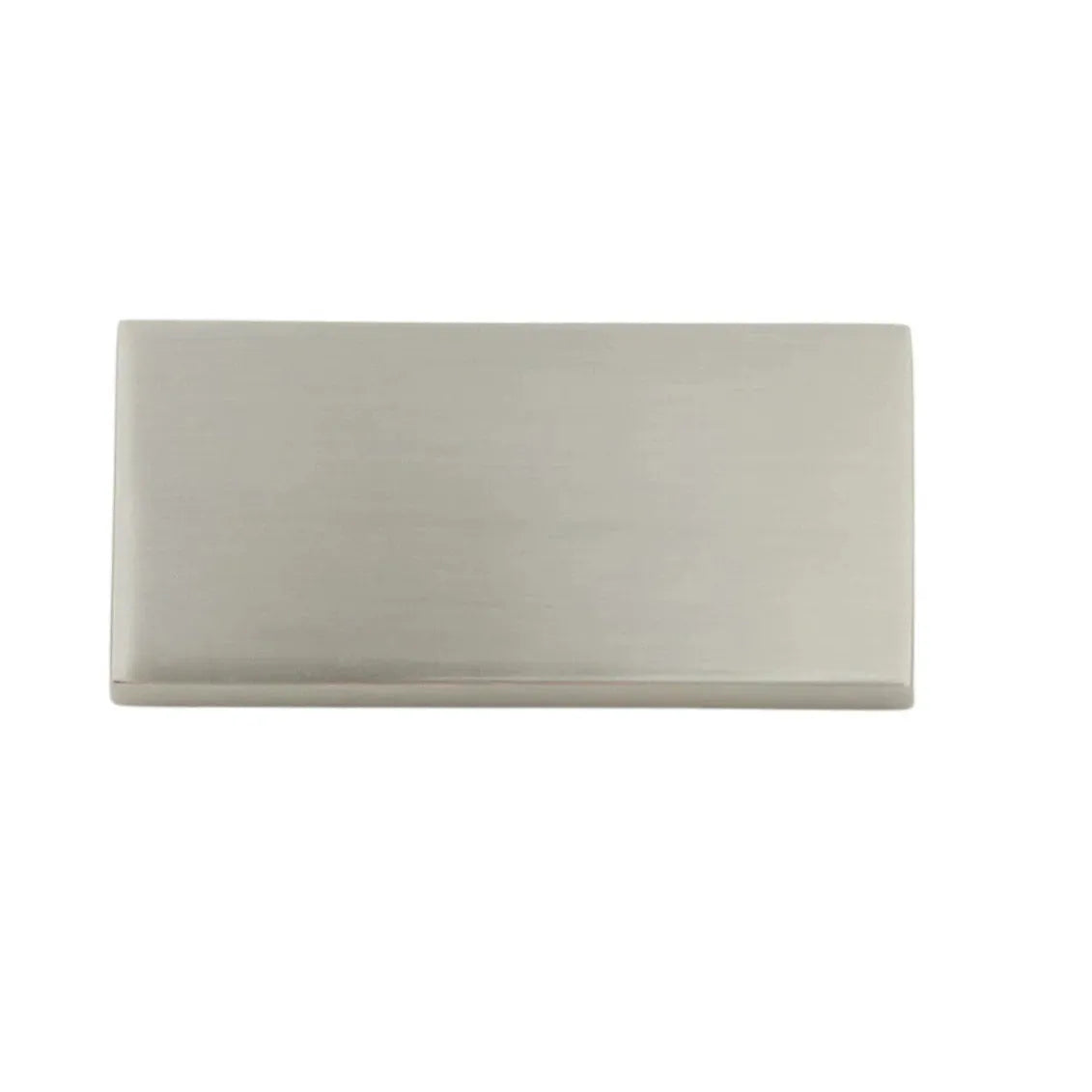Emtek Clifton Rectangular Cabinet Knob in Satin Nickel finish