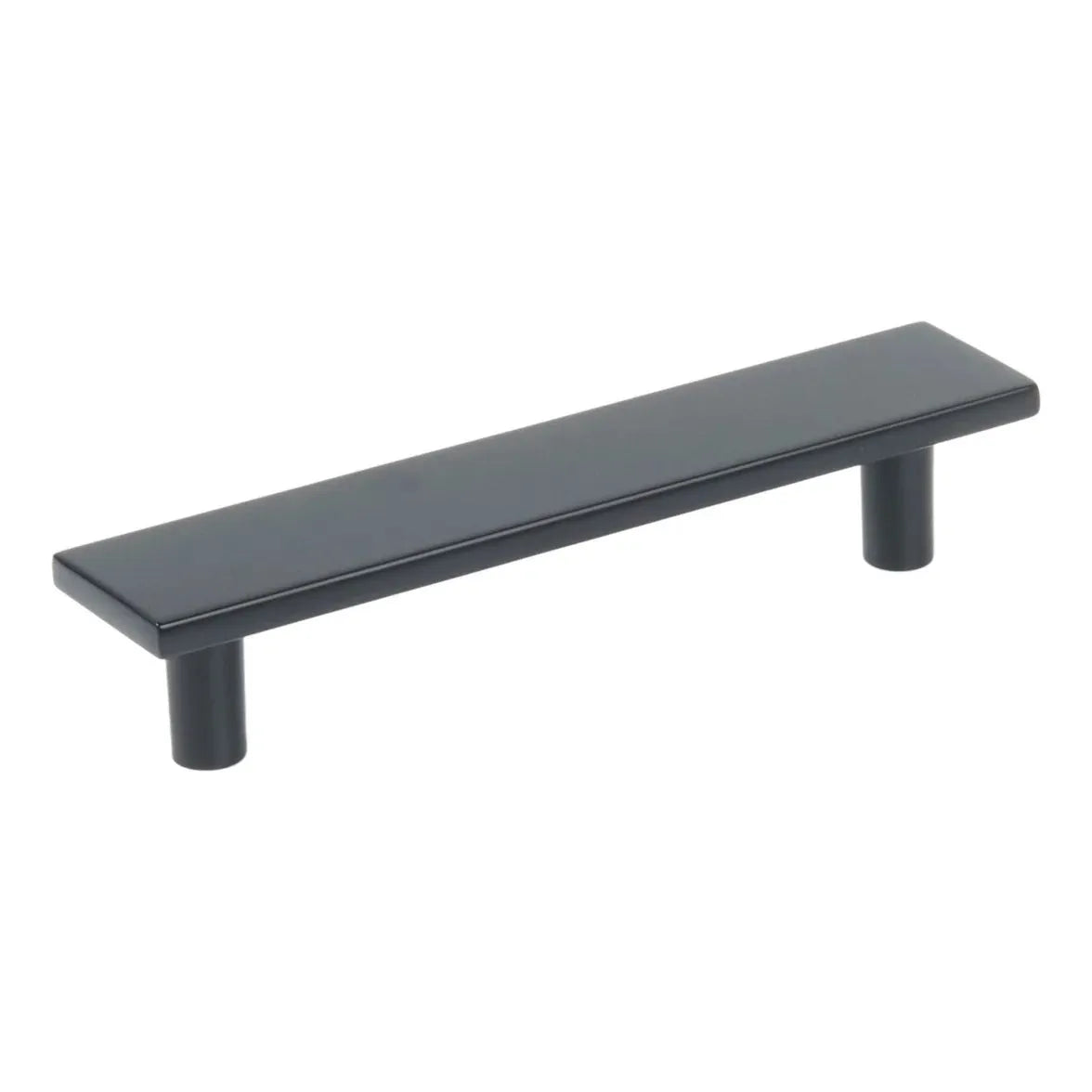 Emtek Clifton Rectangular Cabinet Pull in Flat Black finish
