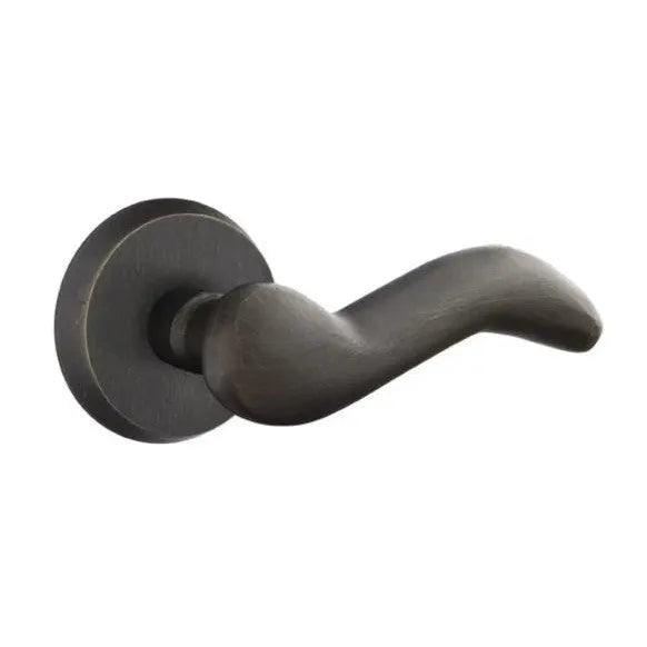 Emtek Cody Lever With #2 Rosette Medium Bronze Patina