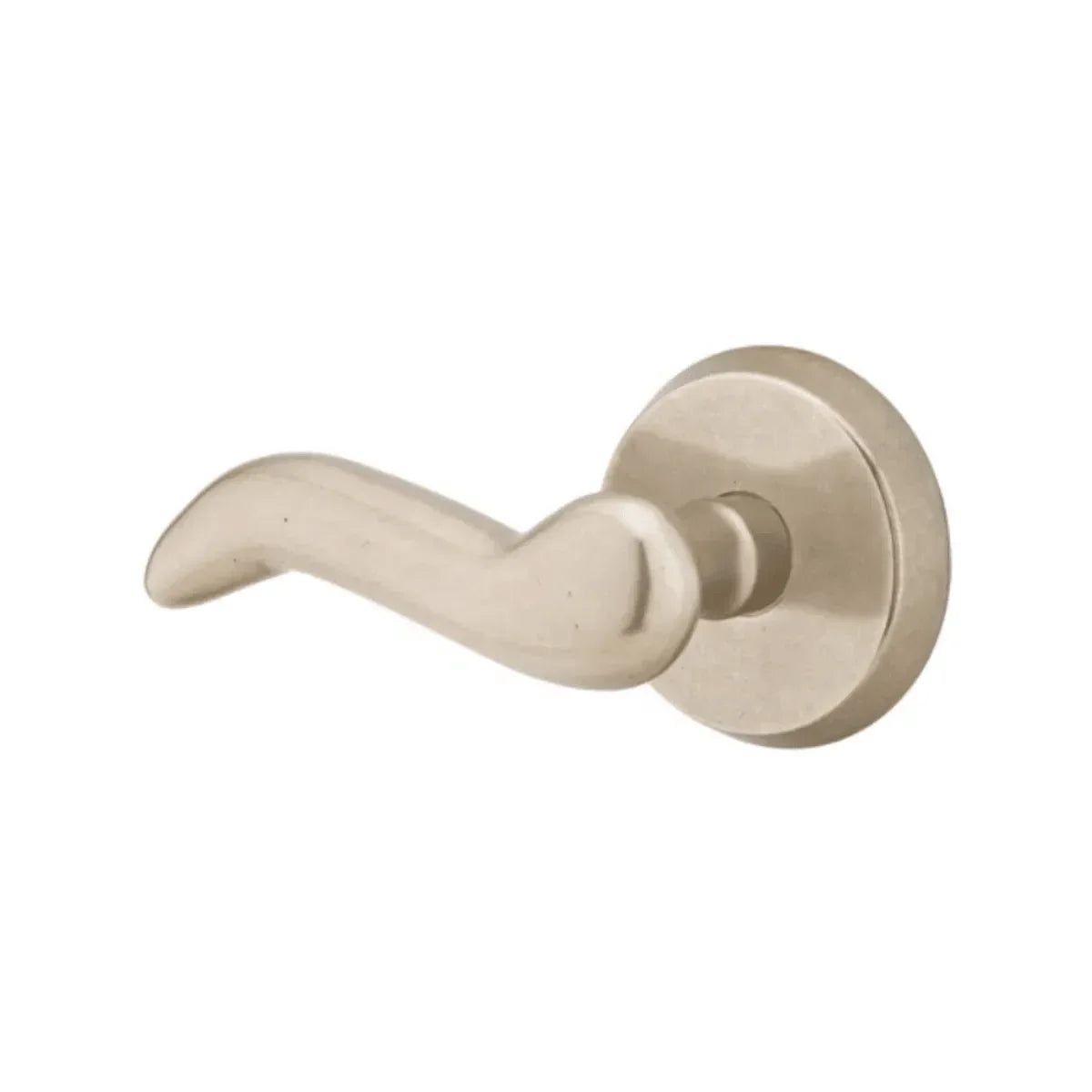 Emtek Cody Lever With #2 Rosette Tumbled White Bronze