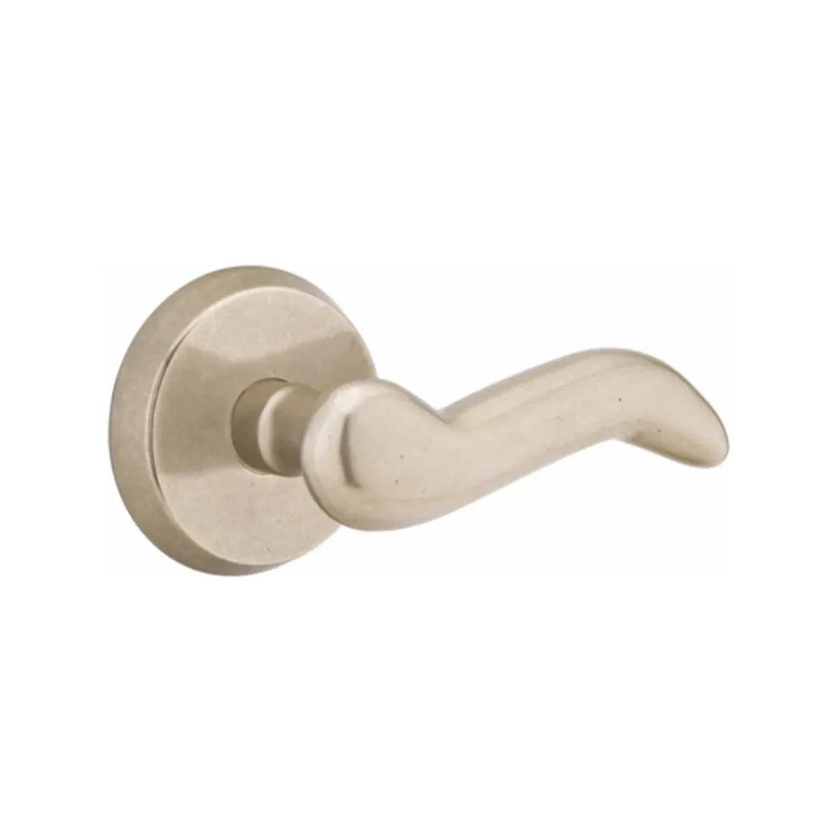Emtek Cody Lever With #2 Rosette Tumbled White Bronze