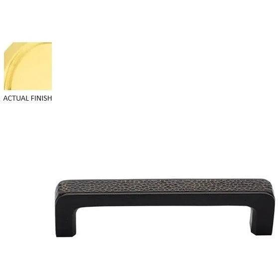 Emtek Concealed Surface 8" Arts & Crafts Door Pull in Unlacquered Brass finish