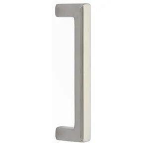 The Emtek Concealed Surface 8" Wilshire Door Pull in Lifetime Polished Nickel finish
