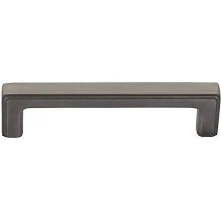 The Emtek Concealed Surface 8" Wilshire Door Pull in Pewter finish