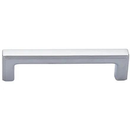 The Emtek Concealed Surface 8" Wilshire Door Pull in Polished Chrome finish