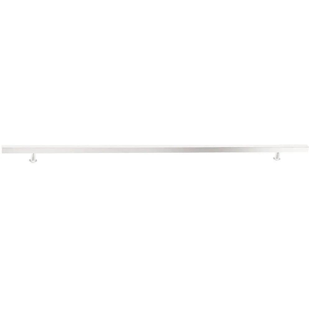 Emtek Concealed Surface Mount 24" Square Door Pull in Polished Stainless Steel finish