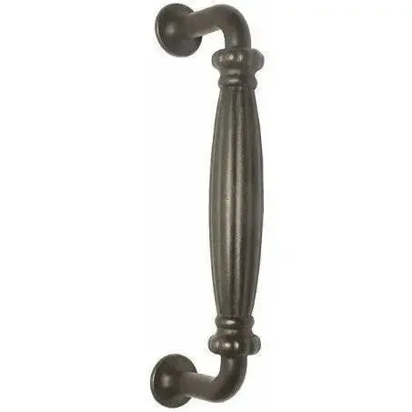 EmtekEmtek Concealed Surface Mount Tuscany Cast Bronze Polermo Door Pull, 8" Center to Center in 