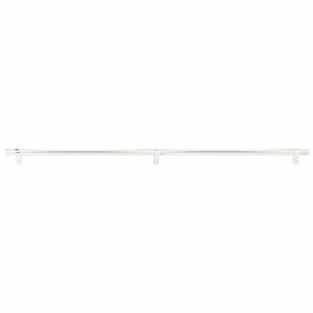 Emtek Concealed Surface Select Knurled Appliance Bar Pull, 36" C-to-C in Lifetime Polished Nickel finish