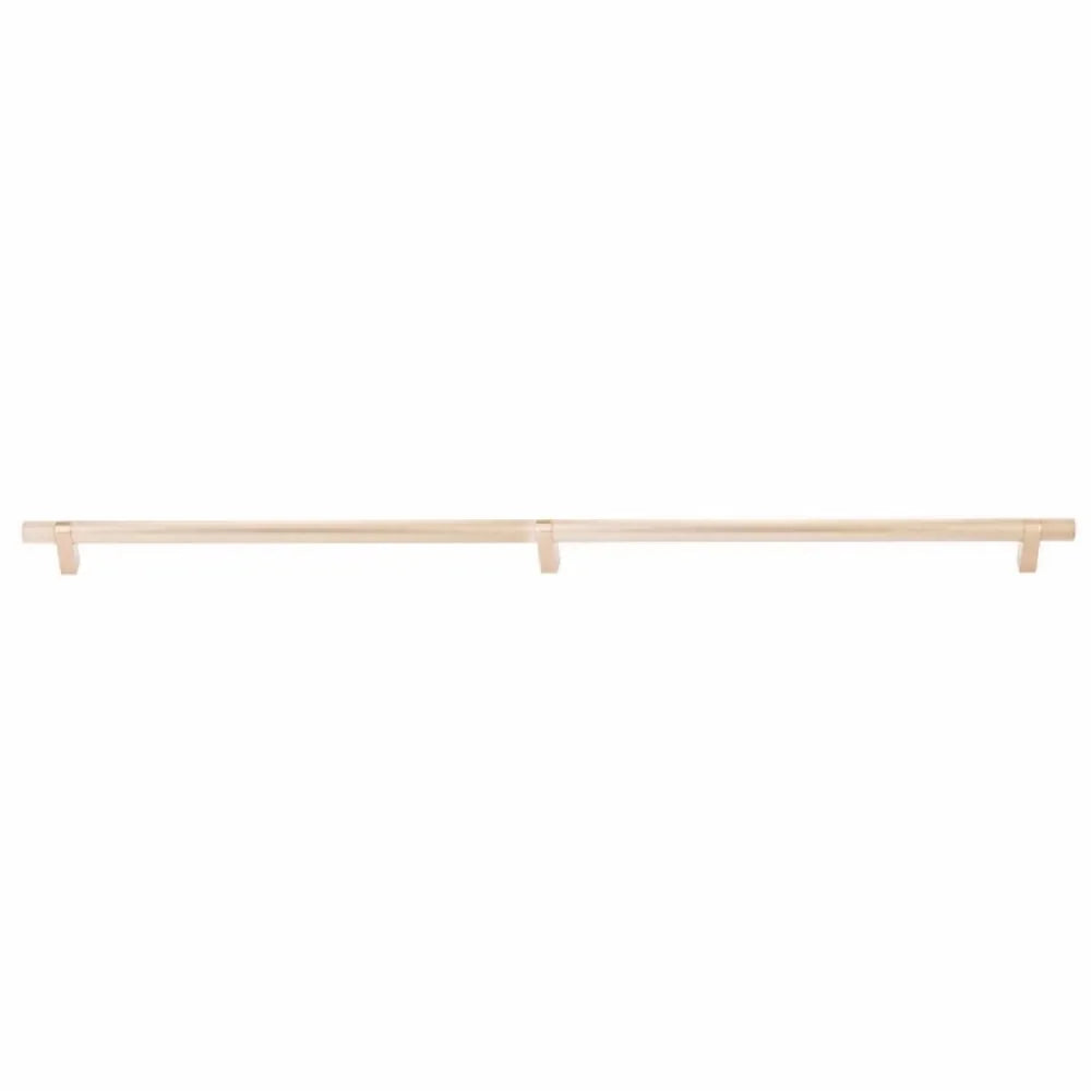Emtek Concealed Surface Select Knurled Appliance Bar Pull, 36" C-to-C in Satin Copper finish