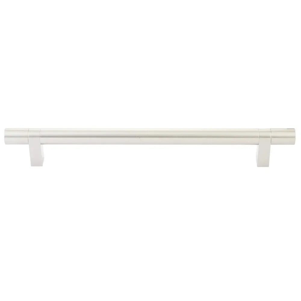 The Emtek Concealed Surface Select Smooth Appliance Bar Pull, 12" C-to-C in Satin Nickel finish