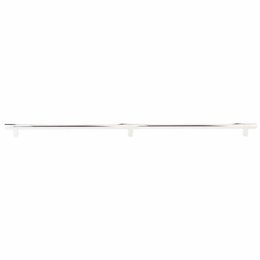 The Emtek Concealed Surface Select Smooth Appliance Bar Pull, 36" C-to-C in Lifetime Polished Nickel finish