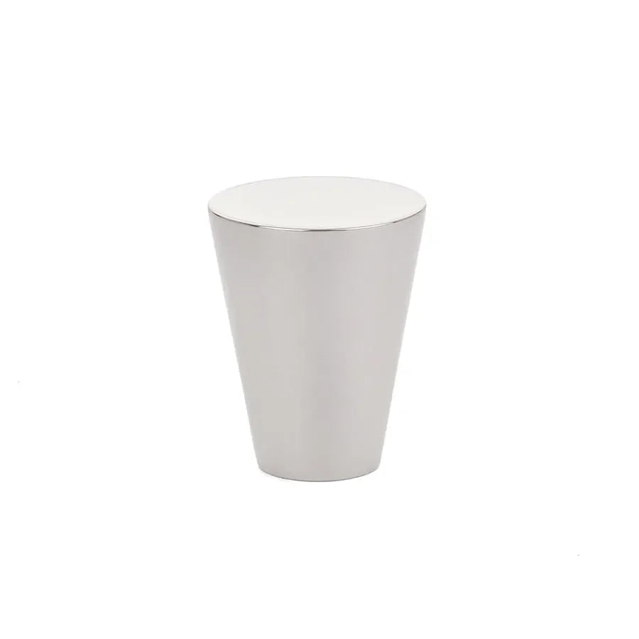 Emtek Cone Cabinet Knob, 1 1/8" in Lifetime Polished Nickel finish