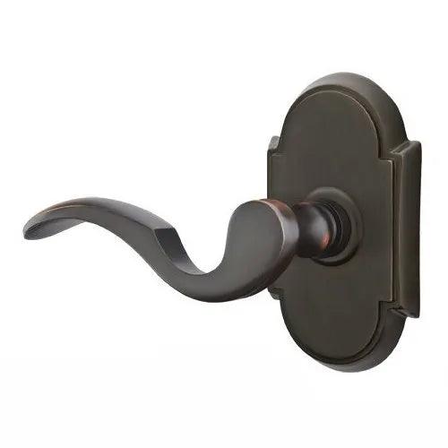 Emtek Cortina Lever With #8 Rosette in finish