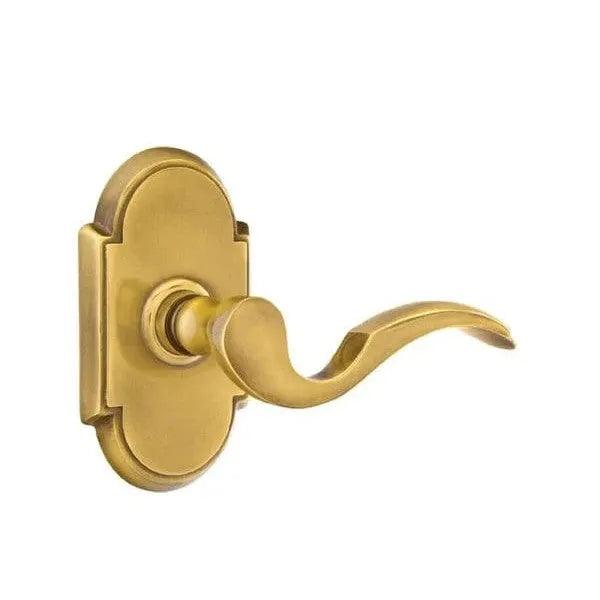 Emtek Cortina Lever With #8 Rosette in finish