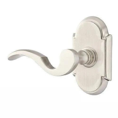 Emtek Cortina Lever With #8 Rosette in finish
