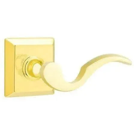 EmtekEmtek Cortina Lever With Quincy Rosette in 