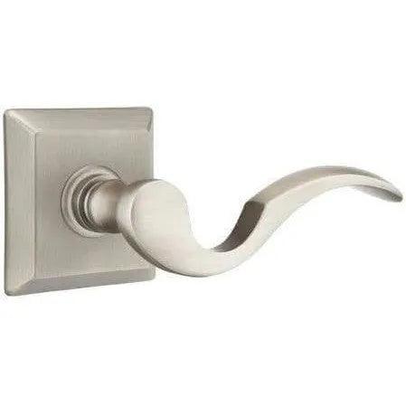 Emtek Cortina Lever With Quincy Rosette Pewter