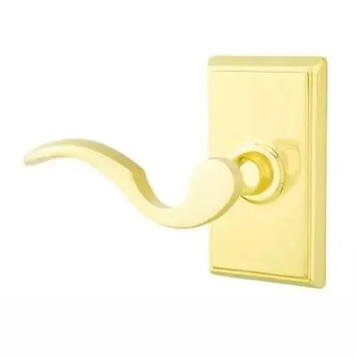 EmtekEmtek Cortina Lever With Rectangular Rosette in 