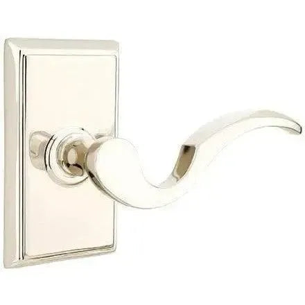 EmtekEmtek Cortina Lever With Rectangular Rosette in 