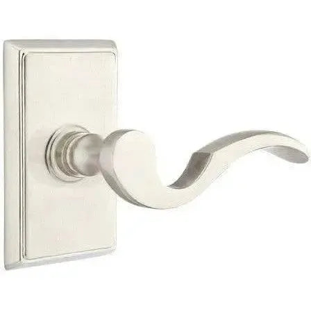 EmtekEmtek Cortina Lever With Rectangular Rosette in 