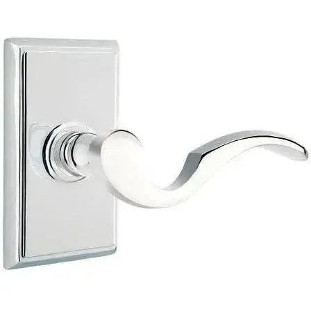 EmtekEmtek Cortina Lever With Rectangular Rosette in 