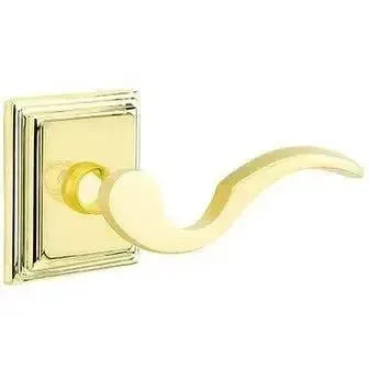 EmtekEmtek Cortina Lever With Wilshire Rosette in 