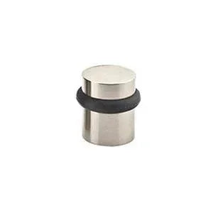 Emtek Cylinder Floor Bumper Door Stop Satin Nickel
