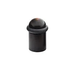 Emtek Cylinder Floor Bumper with Dome Cap Oil Rubbed Bronze
